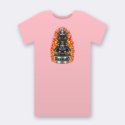 KC Chess RexmalO – pink Klitty Crew T-shirt