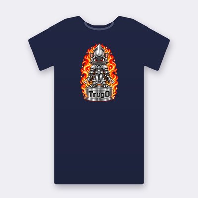 KC Chess TrugO – navy Klitty Crew T-shirt
