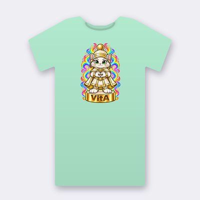 KC Chess VitA – mint Klitty Crew T-shirt