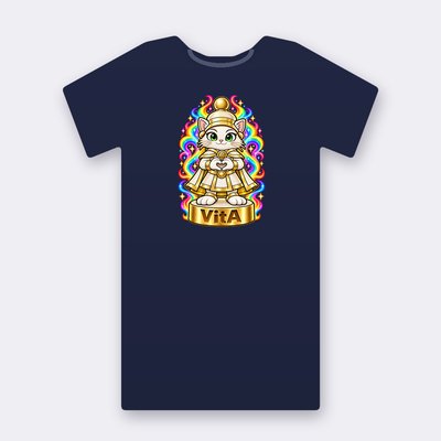 KC Chess VitA – navy Klitty Crew T-shirt
