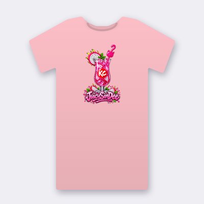 KC Drink JuicySinDee – pink Klitty Crew T-shirt