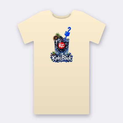 KC Drink KinkiBlack – natural Klitty Crew T-shirt