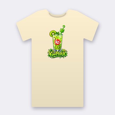 KC Drink KiwiPoshX – natural Klitty Crew T-shirt