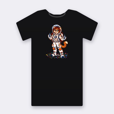 PoshX the astronaut T-shirt