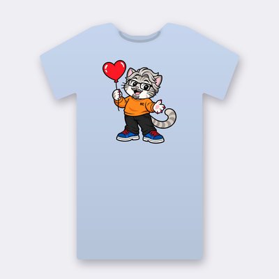 VenRod from the Klitty Crew – baby blue Klitty Crew T-shirt