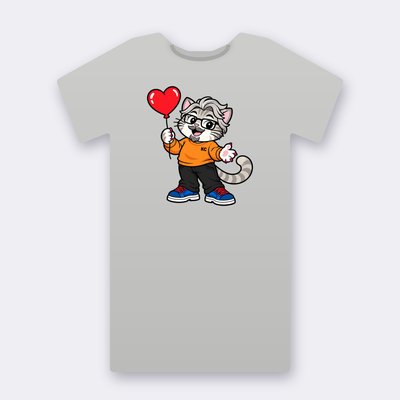 VenRod from the Klitty Crew – heather grey Klitty Crew T-shirt