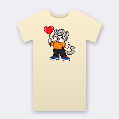 VenRod from the Klitty Crew – natural Klitty Crew T-shirt