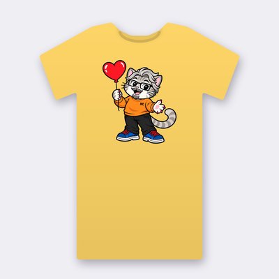 VenRod from the Klitty Crew – yellow Klitty Crew T-shirt