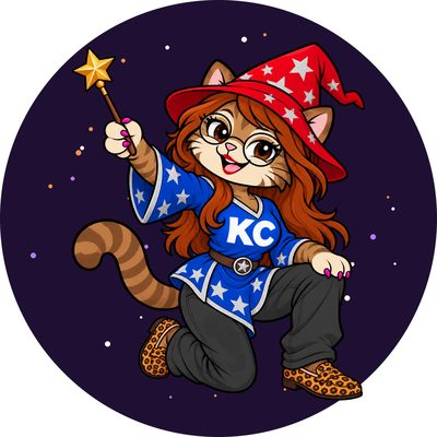 PoshX the wizard sticker