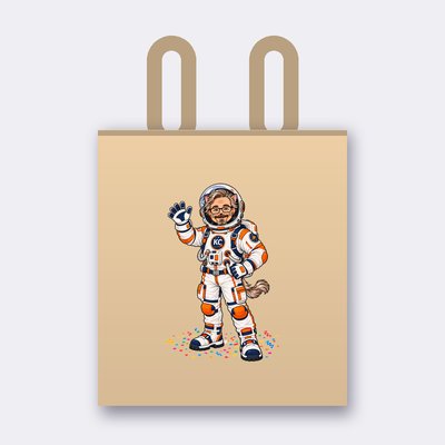 VenRod the astronaut tote bag